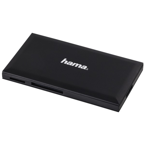 Hama 181018 "Slim" USB 3.0 superspeed fekete multi kártyaolvasó