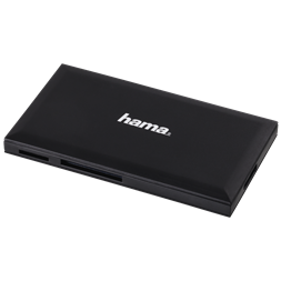 Hama 181018 "Slim" USB 3.0 superspeed fekete multi kártyaolvasó