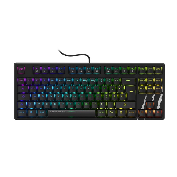 URAGE by Hama 186029 "M3chanical RDX Exodus 850TKL" RGB LED gamer billentyűzet