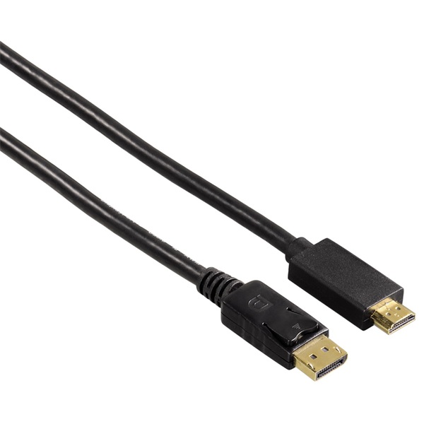 Hama 54594 Displayport - HDMI 1,8m UHD kábel