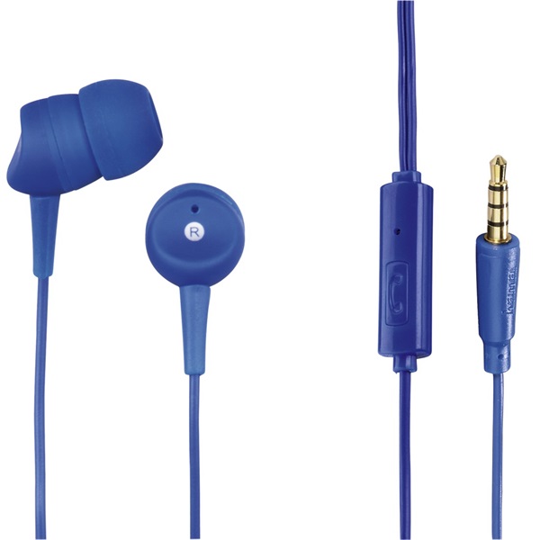 Hama 184043 "Basic4Phone" In-Ear kék fülhallgató