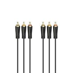 Hama 00205150 FIC AV 3rca-3rca 1,5m összekötőkábel