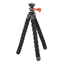 Hama FLEX (4558) 2in1 fekete 26 cm kamera és GoPro mini-állvány