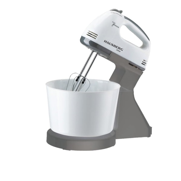 Hausberg HB-3550GR 250W szürke rotációs tálas mixer