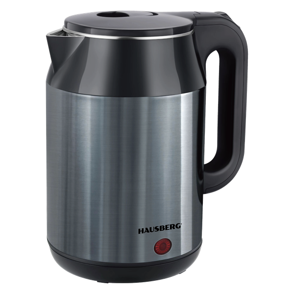 Hausberg HB-3623BL 2,2L-es kék dupla falú acél vízforraló 1800W