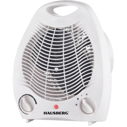 Hausberg HB-8501AB 2000W fehér elektromos hősugárzó ventillátorral