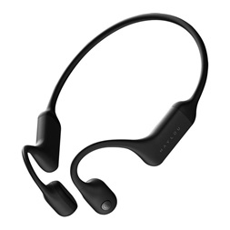 Haylou PurFree BC01 csontvezetéses Bluetooth fekete Open-Ear sport fejhallgató