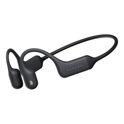 Haylou PurFree BC01 csontvezetéses Bluetooth fekete Open-Ear sport fejhallgató