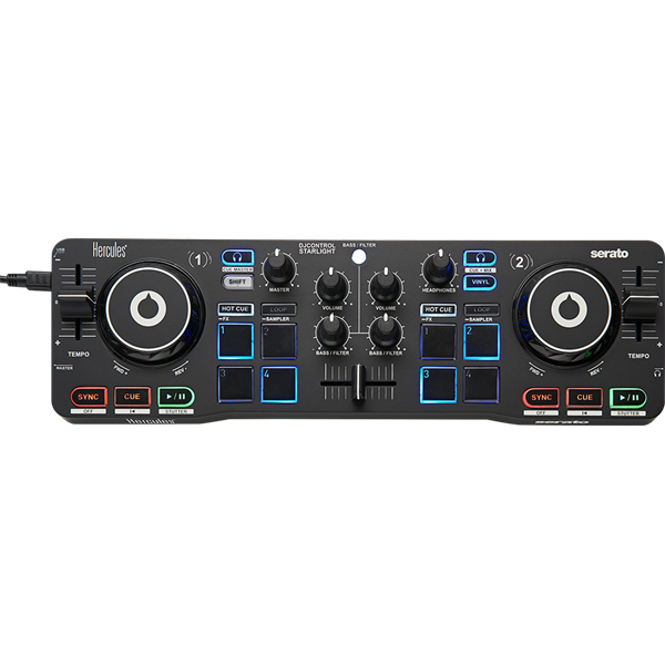 Hercules 4780890 DJStarter Kit Serato DJ Lite hangkeverő szett