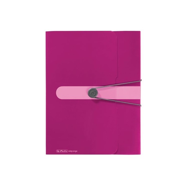 Herlitz Easy A4 PP pink füzetbox