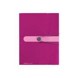 Herlitz Easy A4 PP pink füzetbox