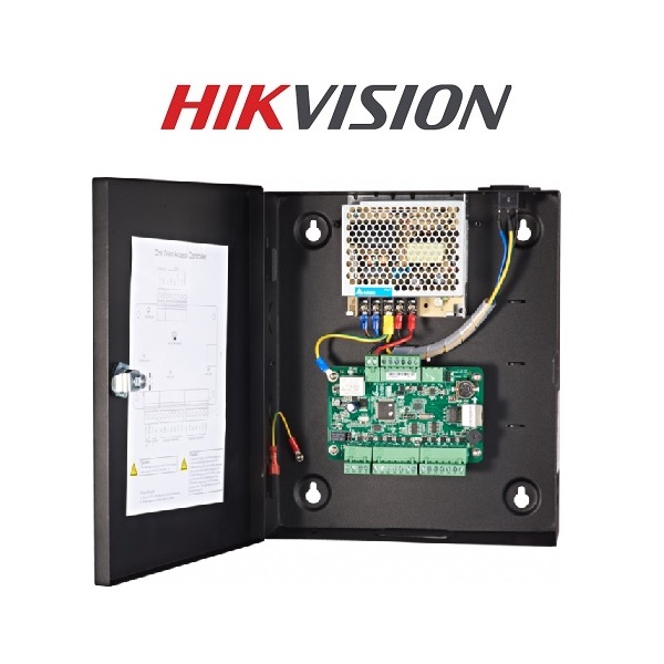 Hikvision DS-K2801 1 ajtó/ 2 irány, 10.000 felhasználó, RS485/Wiegand26/Wiegand34 beléptető rendszer központ