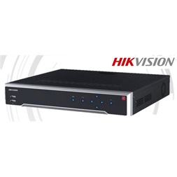 Hikvision DS-7732NI-K4/16P 32 csatorna/H265/256Mbps rögzítés/4x Sata/16x PoE hálózati rögzítő(NVR)