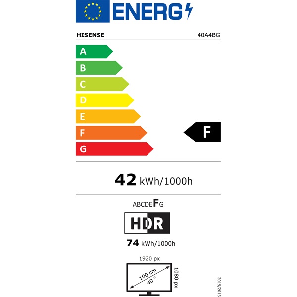 Hisense 40" 40A4BG Full HD Smart LED TV