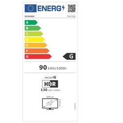 Hisense 55" 55A7GQ 4K UHD Smart QLED TV