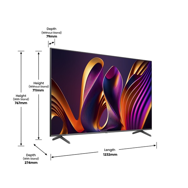 Hisense 55" 55E7NQPRO 4K UHD Smart QLED TV