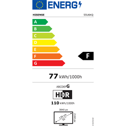 Hisense 55" 55U6KQ 4K UHD Smart MiniLED TV