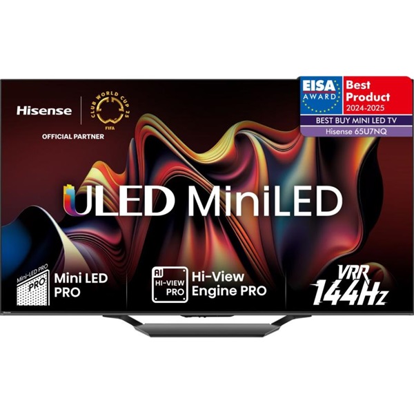 Hisense 65" 65U7NQ 4K UHD Smart MiniLED TV