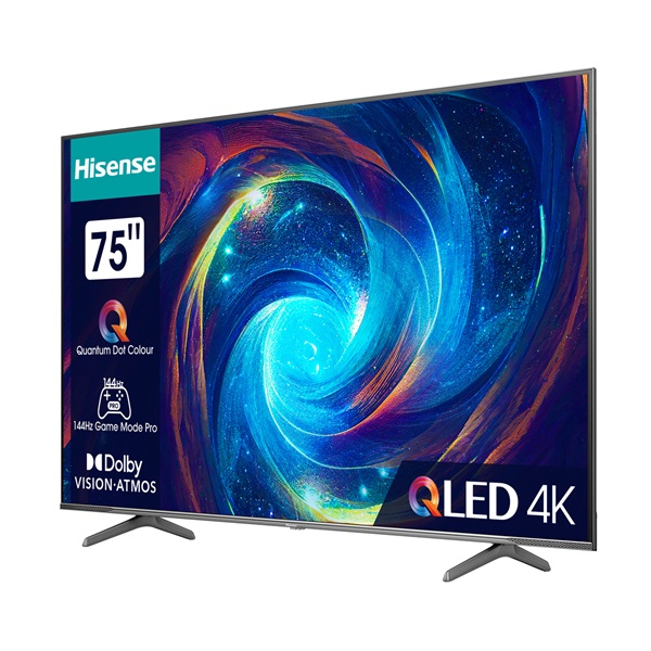 Hisense 75" 75E7KQPRO 4K UHD Smart QLED TV