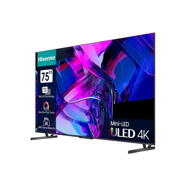 Hisense 75" 75U7KQ 4K UHD Smart Mini-LED ULED TV