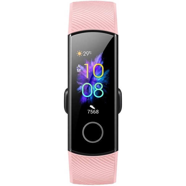 Honor Band 5 Coral Pink korall aktivitásmérő karpánt