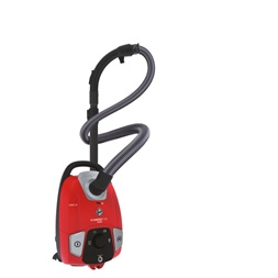 Hoover HE310HM 011 piros-szürke porzsákos porszívó