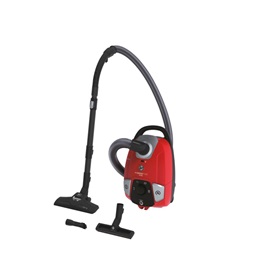 Hoover HE310HM 011 piros-szürke porzsákos porszívó