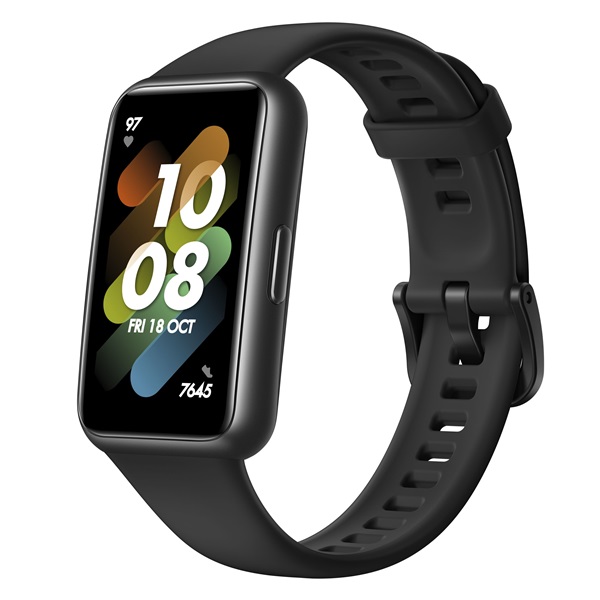 Huawei Band 7 fekete aktivitásmérő