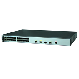 Huawei S5720-28P-PWR-LI-AC 24port GbE LAN PoE+ (370W) L3 menedzselhető switch