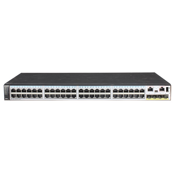 Huawei S5720-52X-EI-AC 48xGbE LAN 4x10GbE SFP+ L3 menedzselhető switch