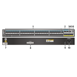 Huawei S5720-52X-LI-48S-AC 46xGbE SFP 2xGbE Combo RJ45/SFP 4x10GbE SFP+ L3 menedzselhető switch