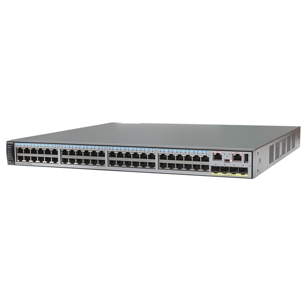 Huawei S5720-56C-PWR-EI bundle 48xGbE LAN 4x10GbE SFP+ 370W PoE+ L3 menedzselhető switch