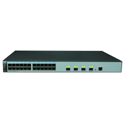 Huawei S5720S-28P-PWR-LI-AC 24GbE PoE+ LAN 4xGbE SFP 370W PoE+ L3 menedzselhető switch