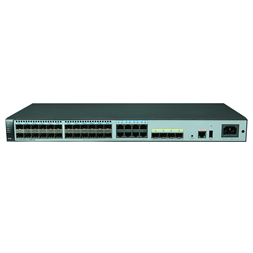 Huawei S5720S-28X-LI-24S-AC 16xGbE LAN 8xGbE Combo RJ45/SFP 4x10GbE SFP+ L3 menedzselhető switch