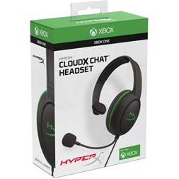 HyperX CloudX Chat (Xbox Licensed) 3,5 Jack fekete gamer headset