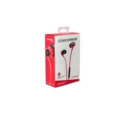 HyperX Cloud Earbuds 3,5 Jack piros gamer fülhallgató