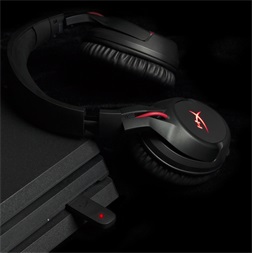 HyperX Cloud Flight vezeték nélküli fekete gamer headset