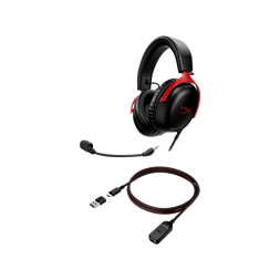 HyperX Cloud III fekete-piros gamer headset