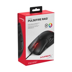 HyperX Pulsefire Raid fekete gamer egér