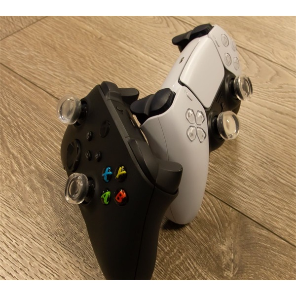 Hyperkin M07534-PX GummiFlex Playstation/Xbox kontrollerhez hüvelykujj csúszásgátló (4 db)