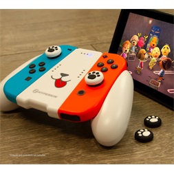 Hyperkin M07281-WH Pupper Nintendo Switch Joy-Con foglalat + hüvelykujj csúszásgátló (4 db)