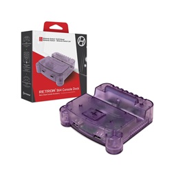 Hyperkin M07390-PU RetroN S64 Nintendo Switch Lila dokkoló