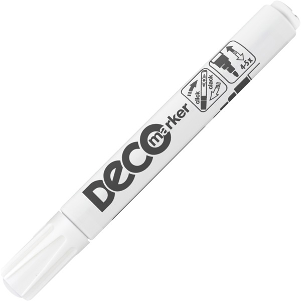 ICO Deco Marker fehér lakkmarker