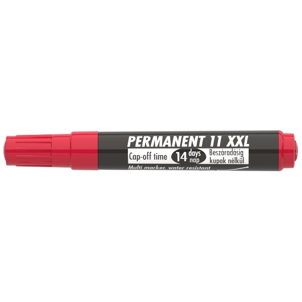 ICO Permanent 11 XXL piros marker