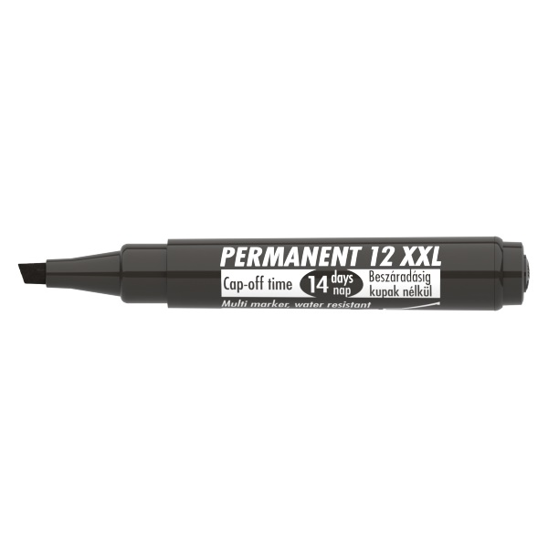 ICO Permanent 12 XXL fekete marker