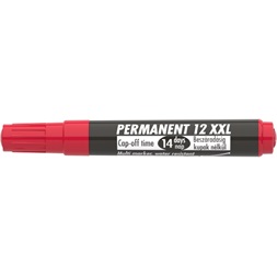 ICO Permanent 12 XXL piros marker