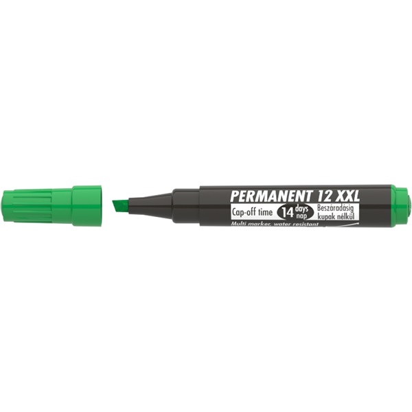 ICO Permanent 12 XXL zöld marker