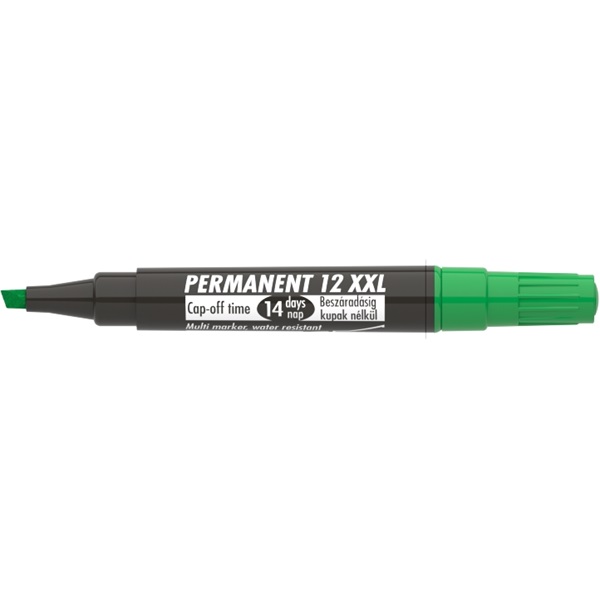 ICO Permanent 12 XXL zöld marker