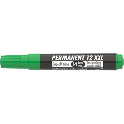 ICO Permanent 12 XXL zöld marker