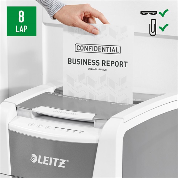 Leitz IQ AutoFeed Office 150 P4 Pro automata iratmegsemmisítő